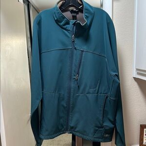 REI fleece lined performance rain jacket